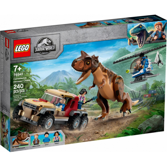 LEGO JURASSIC WORLD La chasse du Carnotaurus 2021
